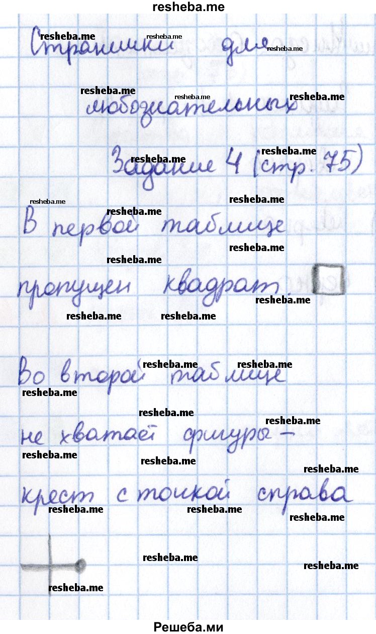     ГДЗ (Решебник 2016 №2) по
    математике    1 класс
                М.И. Моро
     /        часть 1. страница / 75
    (продолжение 2)
    