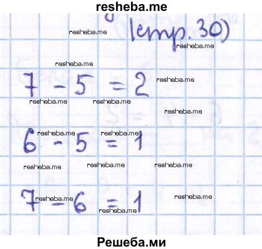     ГДЗ (Решебник 2016 №2) по
    математике    1 класс
                М.И. Моро
     /        часть 2. страница / 30
    (продолжение 7)
    