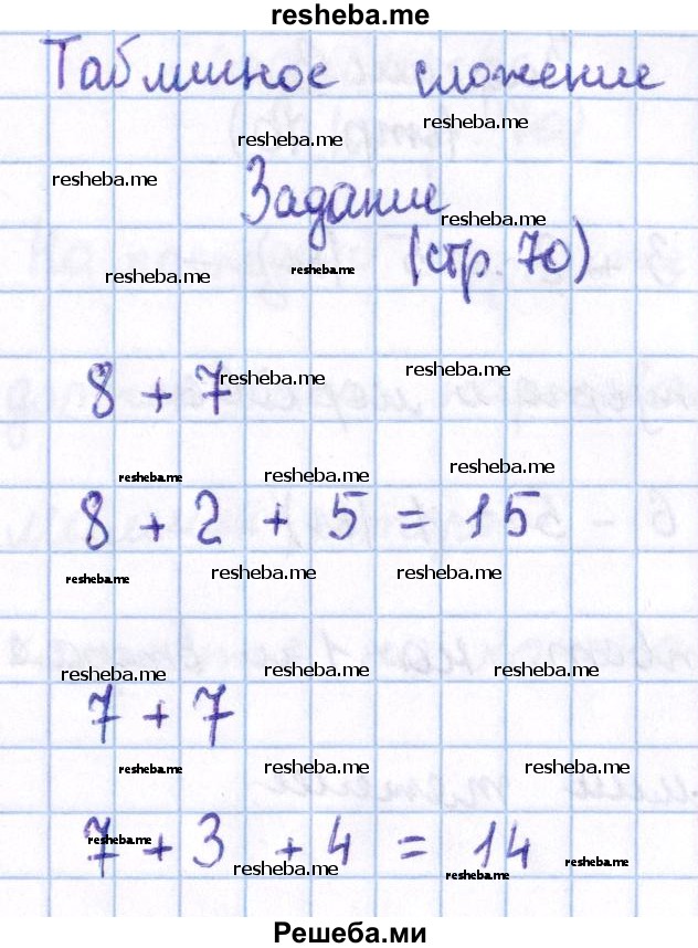     ГДЗ (Решебник 2016 №2) по
    математике    1 класс
                М.И. Моро
     /        часть 2. страница / 70
    (продолжение 2)
    