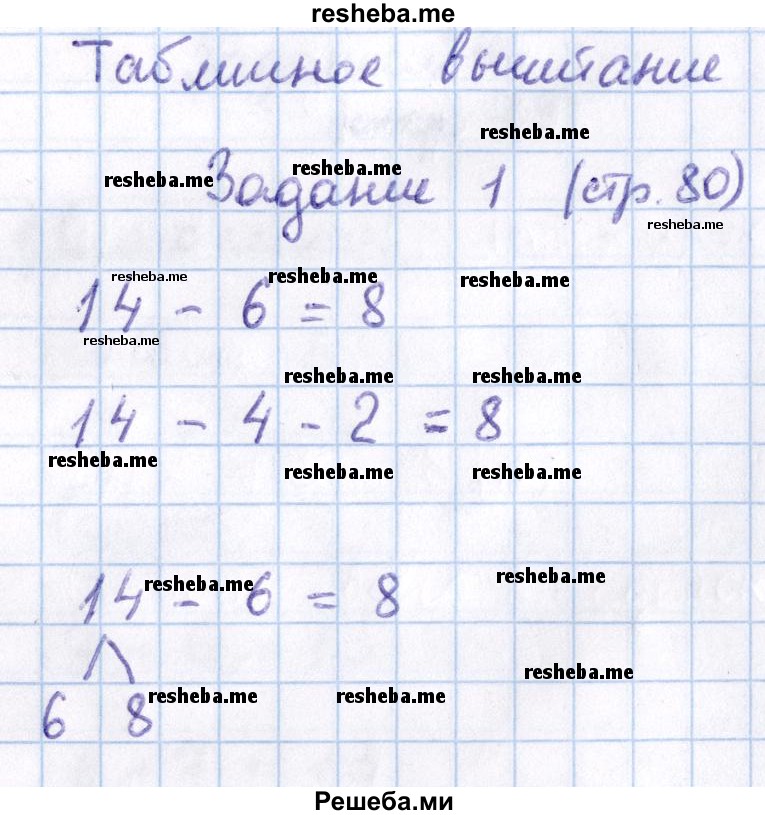     ГДЗ (Решебник 2016 №2) по
    математике    1 класс
                М.И. Моро
     /        часть 2. страница / 80
    (продолжение 2)
    