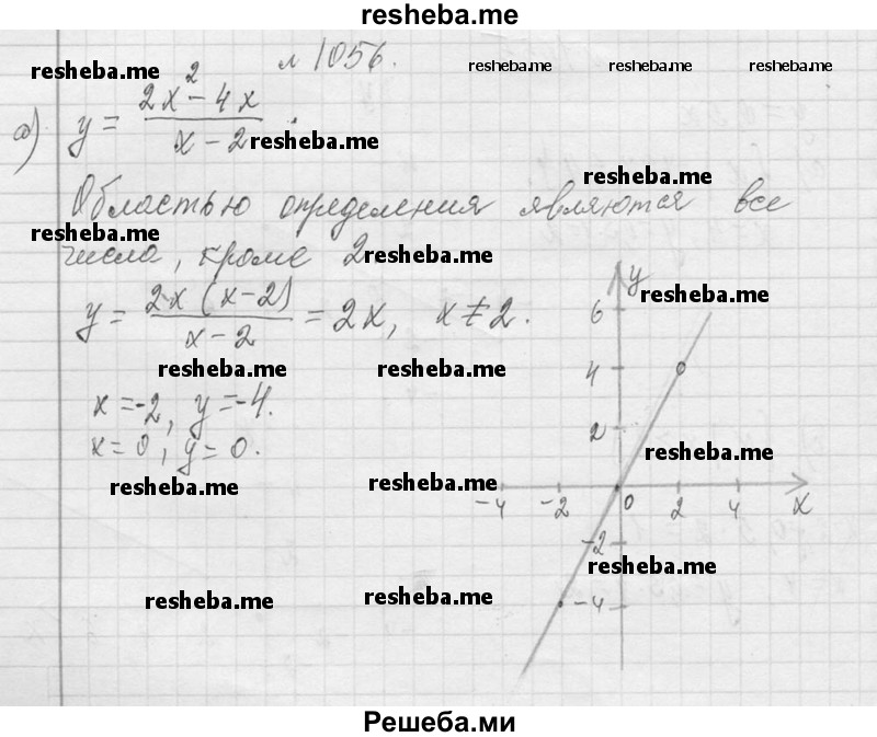     ГДЗ (Решебник 2013) по
    алгебре    7 класс
                Ю.Н. Макарычев
     /        упражнение / 1056
    (продолжение 2)
    