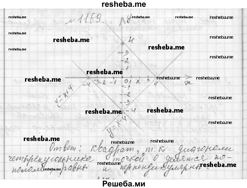     ГДЗ (Решебник 2013) по
    алгебре    7 класс
                Ю.Н. Макарычев
     /        упражнение / 1169
    (продолжение 2)
    