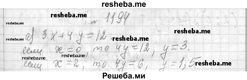     ГДЗ (Решебник 2013) по
    алгебре    7 класс
                Ю.Н. Макарычев
     /        упражнение / 1194
    (продолжение 2)
    