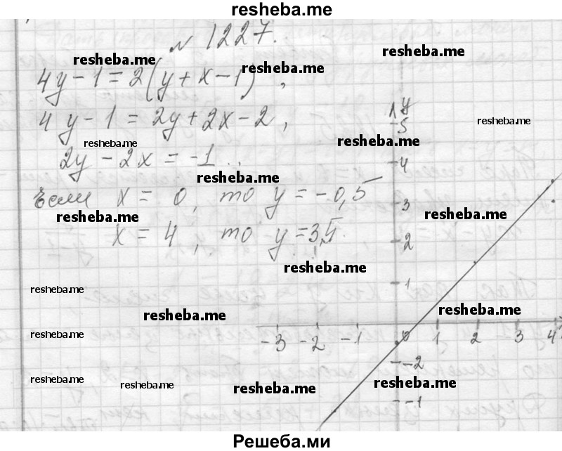     ГДЗ (Решебник 2013) по
    алгебре    7 класс
                Ю.Н. Макарычев
     /        упражнение / 1227
    (продолжение 2)
    