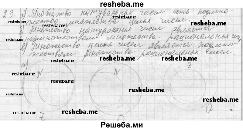     ГДЗ (Решебник 2013) по
    алгебре    7 класс
                Ю.Н. Макарычев
     /        упражнение / 23
    (продолжение 2)
    