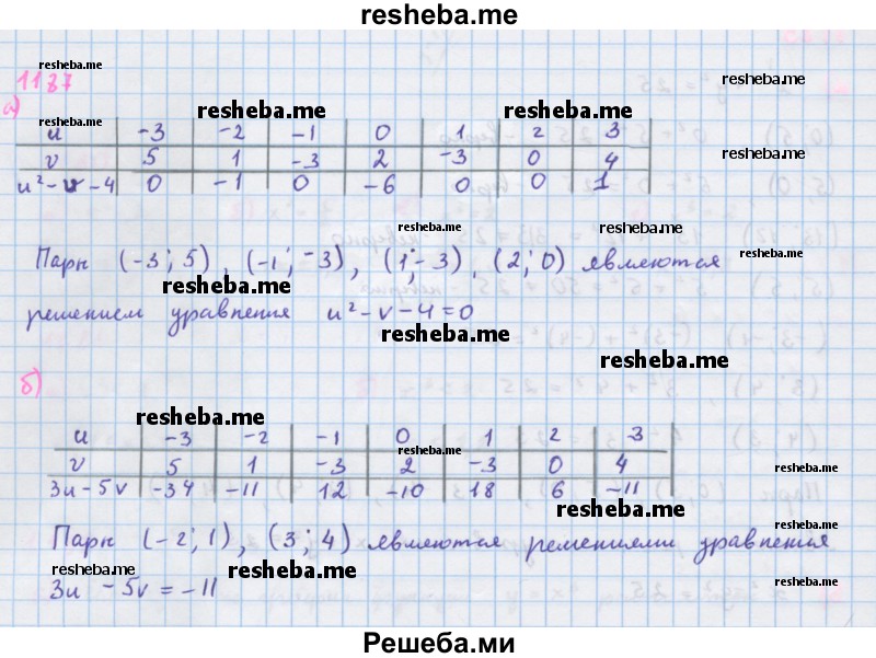     ГДЗ (Решебник к учебнику 2018) по
    алгебре    7 класс
                Ю.Н. Макарычев
     /        упражнение / 1187
    (продолжение 2)
    