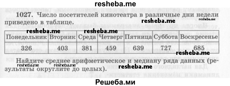     ГДЗ (Учебник 2013) по
    алгебре    7 класс
                Ю.Н. Макарычев
     /        упражнение / 1027
    (продолжение 2)
    