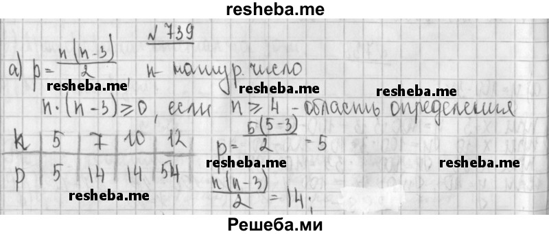     ГДЗ (Решебник к учебнику 2014) по
    алгебре    8 класс
                Г.В. Дорофеев
     /        упражнение / 739
    (продолжение 2)
    