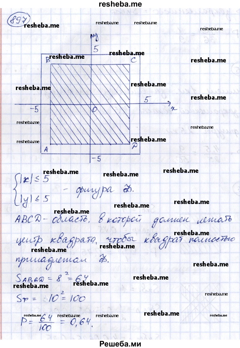     ГДЗ (Решебник к учебнику 2014) по
    алгебре    8 класс
                Г.В. Дорофеев
     /        упражнение / 897
    (продолжение 2)
    