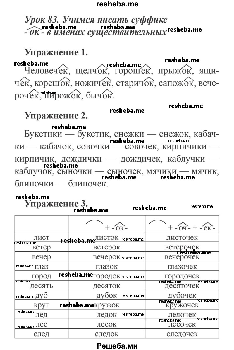     ГДЗ (Решебник №2) по
    русскому языку    3 класс
            (рабочая тетрадь (пишем грамотно))            Кузнецова М.И.
     /        часть 2. страница № / 5
    (продолжение 2)
    