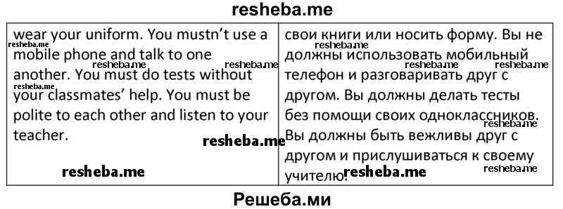     ГДЗ (Решебник к тетради 2015) по
    английскому языку    6 класс
            (рабочая тетрадь )            В.П. Кузовлев
     /        unit 7 / lessons 3-4 / 2
    (продолжение 3)
    