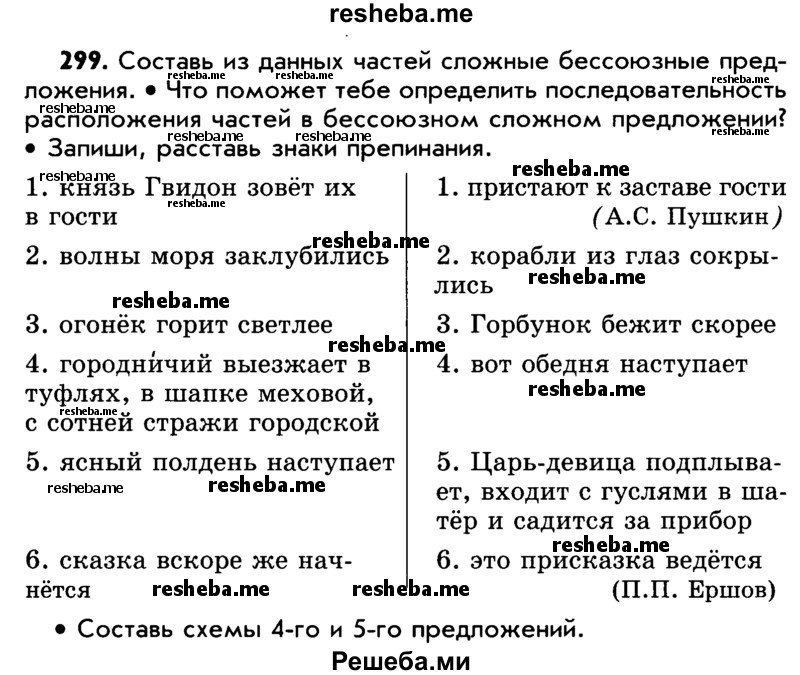     ГДЗ (Учебник) по
    русскому языку    5 класс
                Р.Н. Бунеев
     /        упражнение № / 299
    (продолжение 2)
    