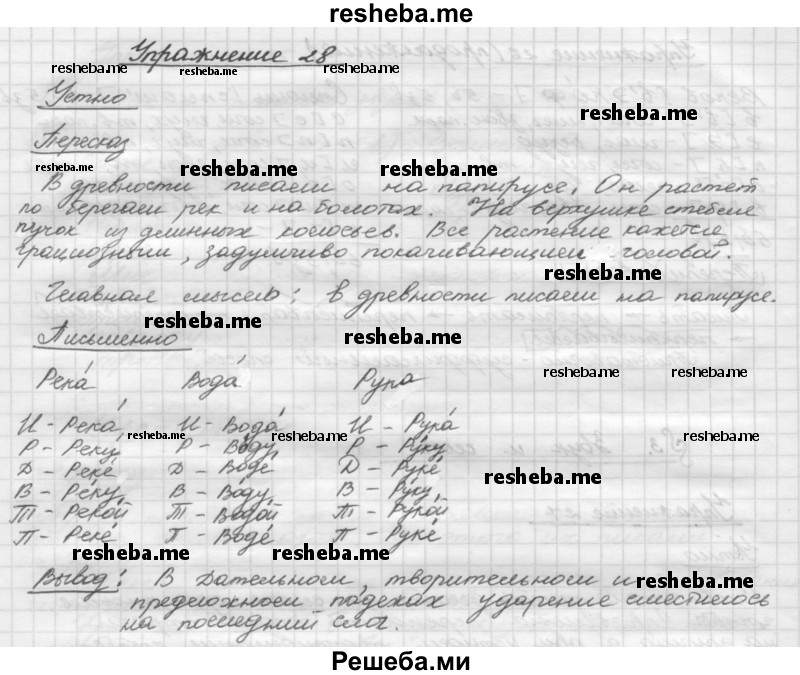     ГДЗ (Решебник) по
    русскому языку    5 класс
                Р.Н. Бунеев
     /        упражнение № / 28
    (продолжение 2)
    