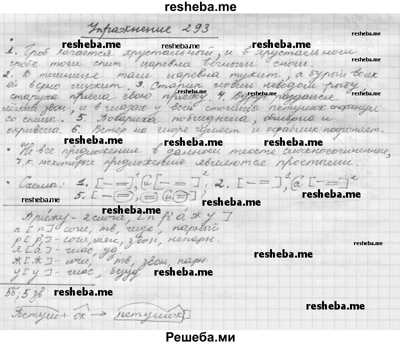     ГДЗ (Решебник) по
    русскому языку    5 класс
                Р.Н. Бунеев
     /        упражнение № / 293
    (продолжение 2)
    