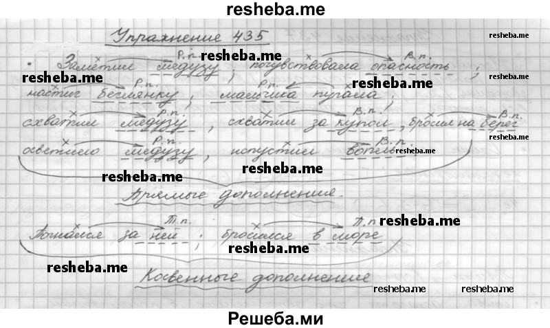     ГДЗ (Решебник) по
    русскому языку    5 класс
                Р.Н. Бунеев
     /        упражнение № / 435
    (продолжение 2)
    