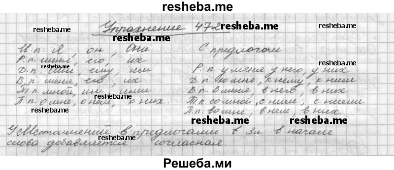     ГДЗ (Решебник) по
    русскому языку    5 класс
                Р.Н. Бунеев
     /        упражнение № / 472
    (продолжение 2)
    