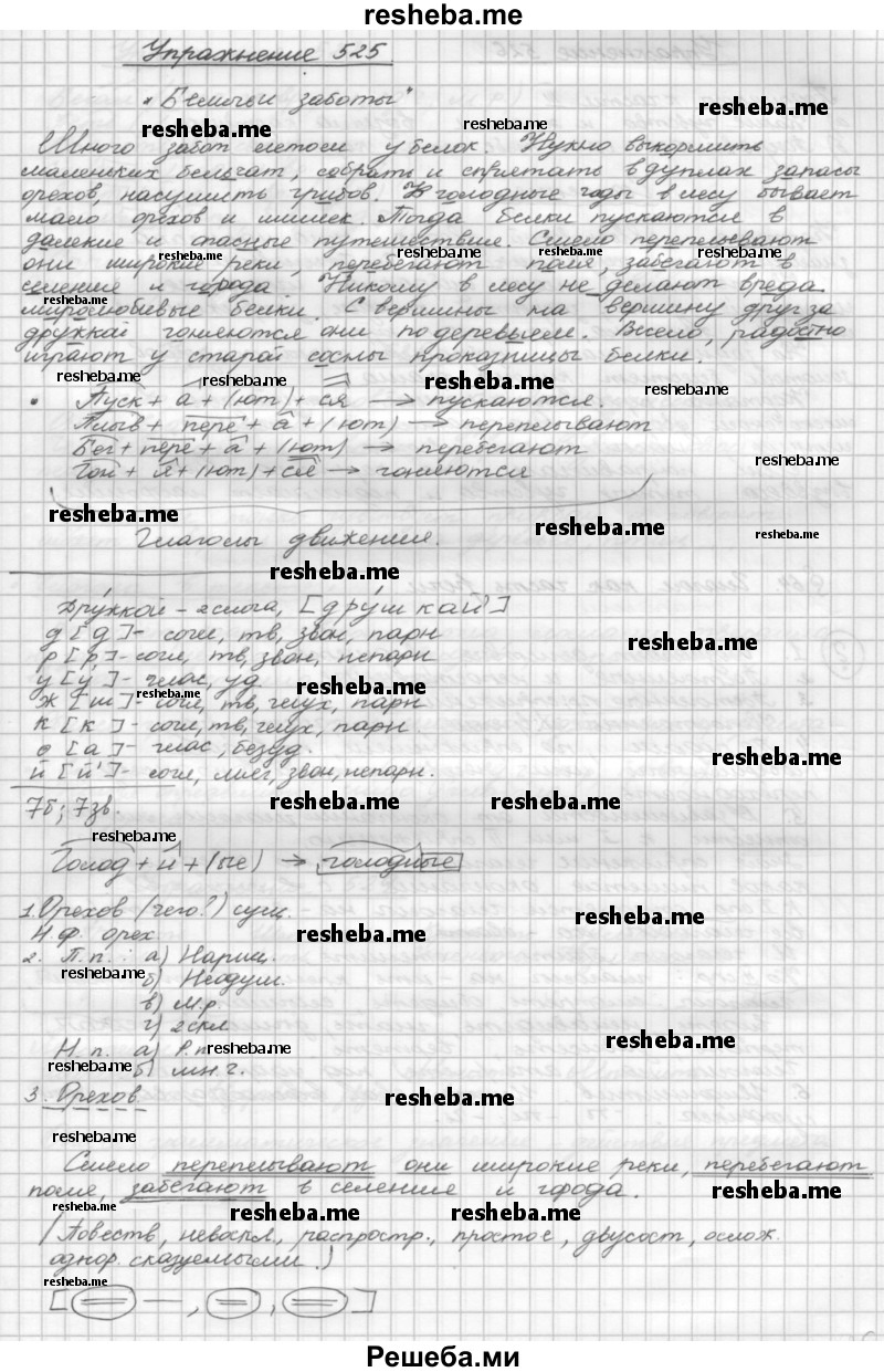     ГДЗ (Решебник) по
    русскому языку    5 класс
                Р.Н. Бунеев
     /        упражнение № / 525
    (продолжение 2)
    