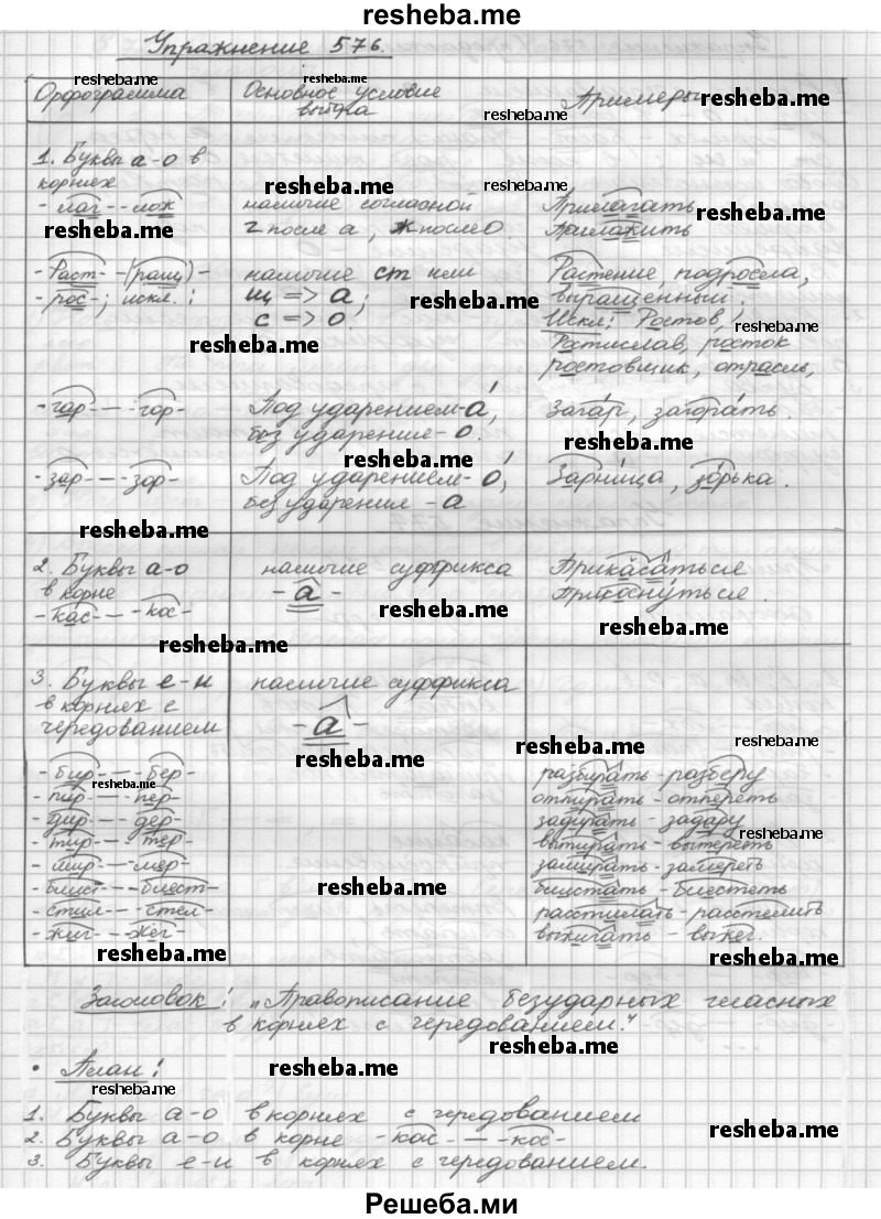     ГДЗ (Решебник) по
    русскому языку    5 класс
                Р.Н. Бунеев
     /        упражнение № / 576
    (продолжение 2)
    