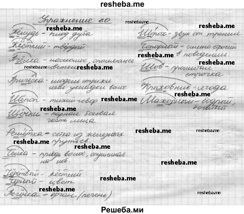     ГДЗ (Решебник) по
    русскому языку    5 класс
                Р.Н. Бунеев
     /        упражнение № / 60
    (продолжение 2)
    