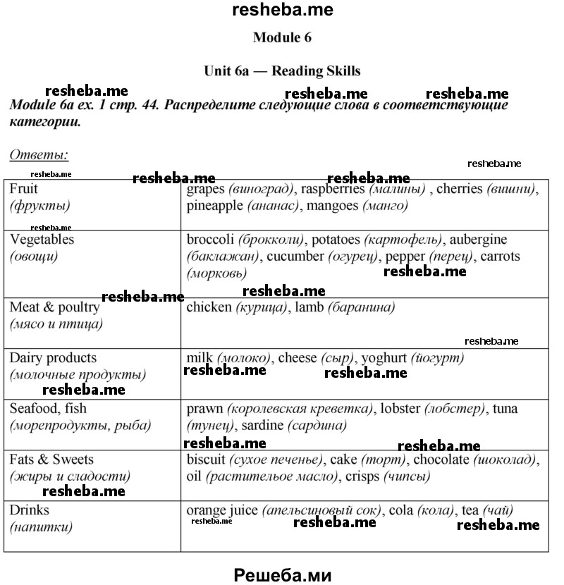     ГДЗ (Решебник 2015) по
    английскому языку    10 класс
            (рабочая тетрадь Spotlight)            О. В. Афанасьева
     /        страница / 44
    (продолжение 2)
    