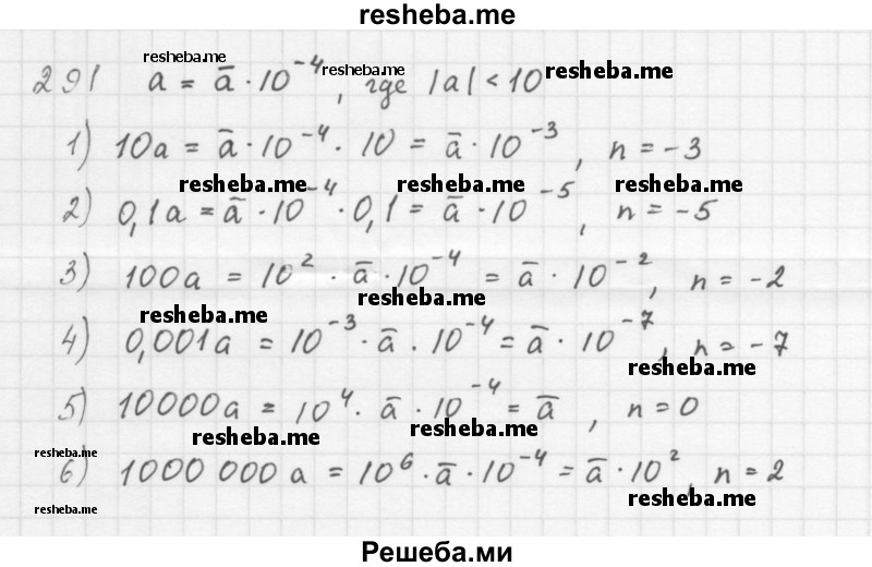     ГДЗ (Решебник 2016) по
    алгебре    8 класс
                А.Г. Мерзляк
     /        упражнение / 291
    (продолжение 2)
    