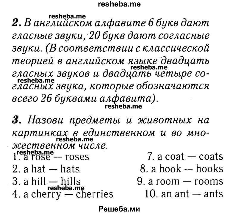     ГДЗ (Решебник №2) по
    английскому языку    3 класс
            (rainbow)            О. В. Афанасьева
     /        часть 1. страница № / 4
    (продолжение 2)
    