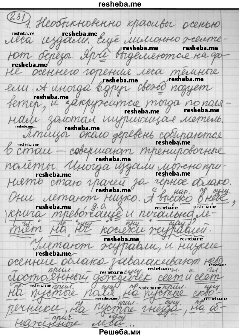     ГДЗ (Решебник 2016) по
    русскому языку    7 класс
                Л. М. Рыбченкова
     /        упражнение / 231
    (продолжение 2)
    