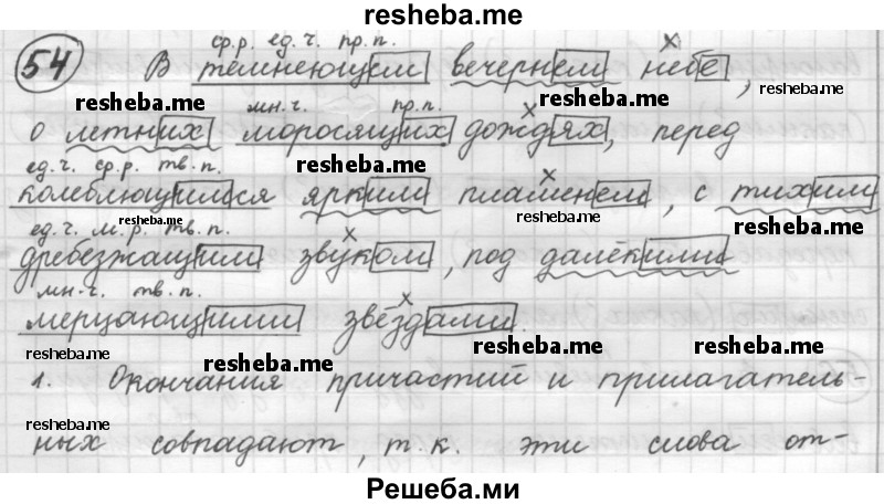     ГДЗ (Решебник 2016) по
    русскому языку    7 класс
                Л. М. Рыбченкова
     /        упражнение / 54
    (продолжение 2)
    