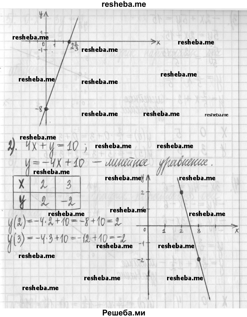     ГДЗ (Решебник) по
    алгебре    7 класс
                Г. К. Муравин
     /        упражнение / 188
    (продолжение 3)
    