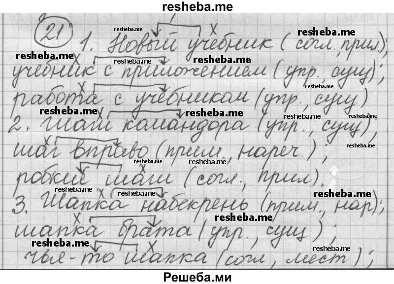     ГДЗ (Решебник) по
    русскому языку    7 класс
                Шмелев А.Д.
     /        глава 5 / 21
    (продолжение 2)
    