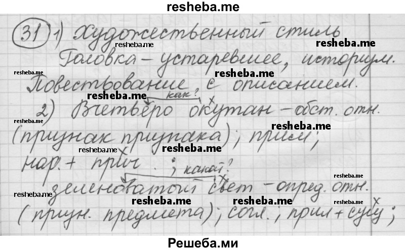     ГДЗ (Решебник) по
    русскому языку    7 класс
                Шмелев А.Д.
     /        глава 5 / 31
    (продолжение 2)
    