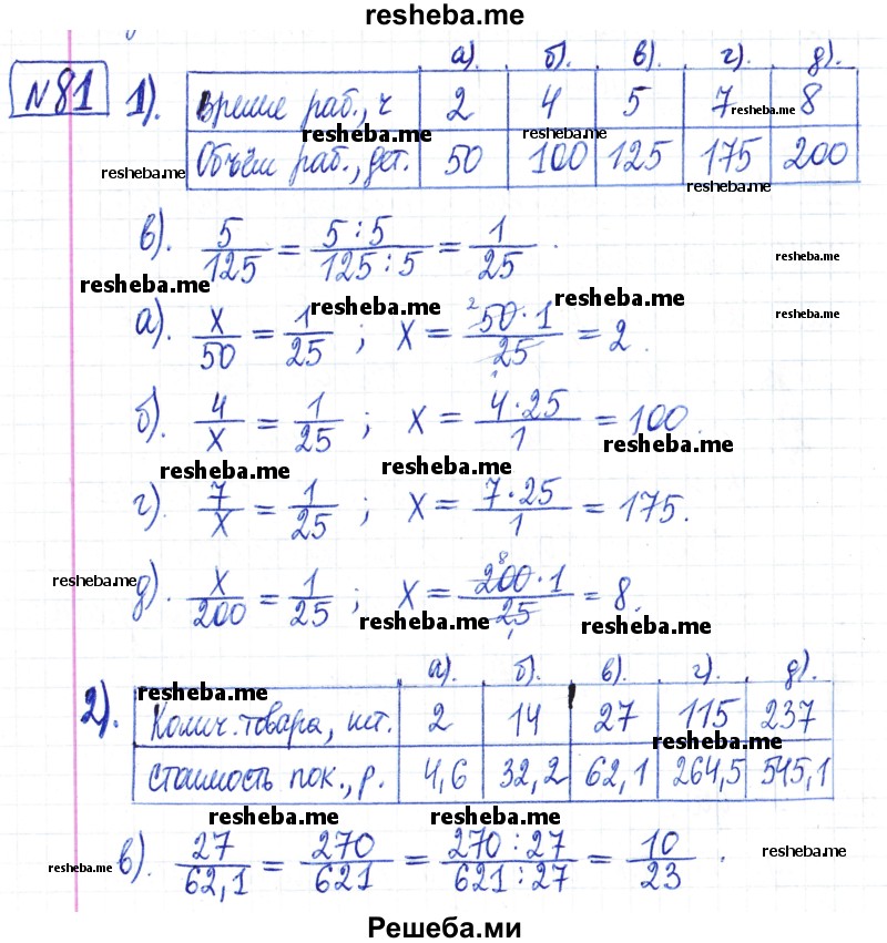     ГДЗ (Решебник) по
    математике    6 класс
                Муравин Г.К.
     /        номер / 81
    (продолжение 2)
    