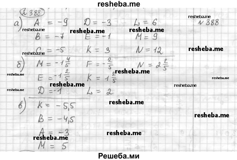     ГДЗ (Решебник) по
    математике    6 класс
                Муравин Г.К.
     /        номер / 388
    (продолжение 2)
    