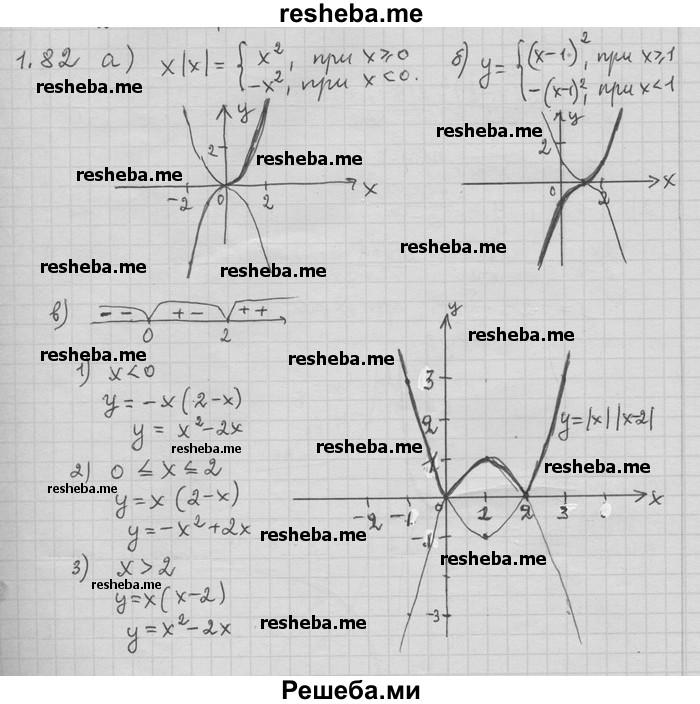     ГДЗ (Решебник) по
    алгебре    11 класс
                Никольский С. М.
     /        номер / § 1 / 82
    (продолжение 2)
    