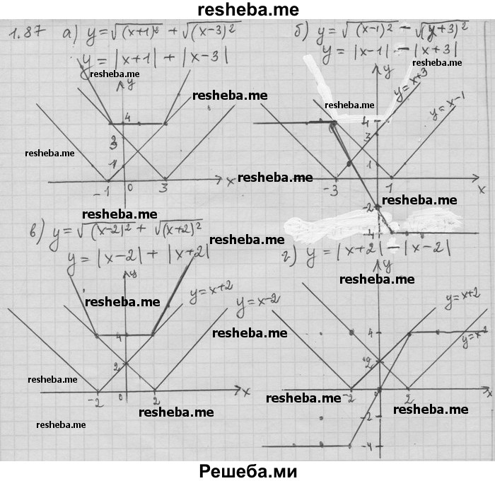     ГДЗ (Решебник) по
    алгебре    11 класс
                Никольский С. М.
     /        номер / § 1 / 87
    (продолжение 2)
    