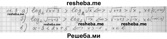     ГДЗ (Решебник) по
    алгебре    11 класс
                Никольский С. М.
     /        номер / § 11 / 3
    (продолжение 2)
    