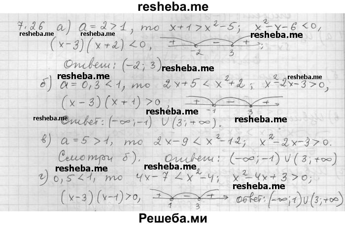     ГДЗ (Решебник) по
    алгебре    11 класс
                Никольский С. М.
     /        номер / § 7 / 26
    (продолжение 2)
    