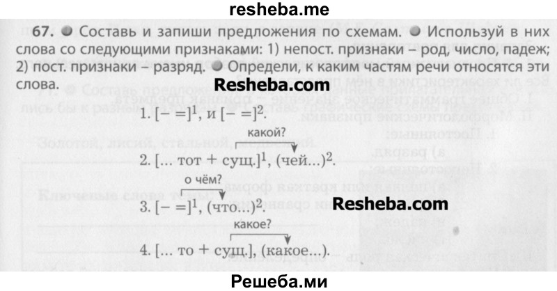     ГДЗ (Учебник) по
    русскому языку    7 класс
                Бунеев Р.Н.
     /        упражнение / 67
    (продолжение 2)
    