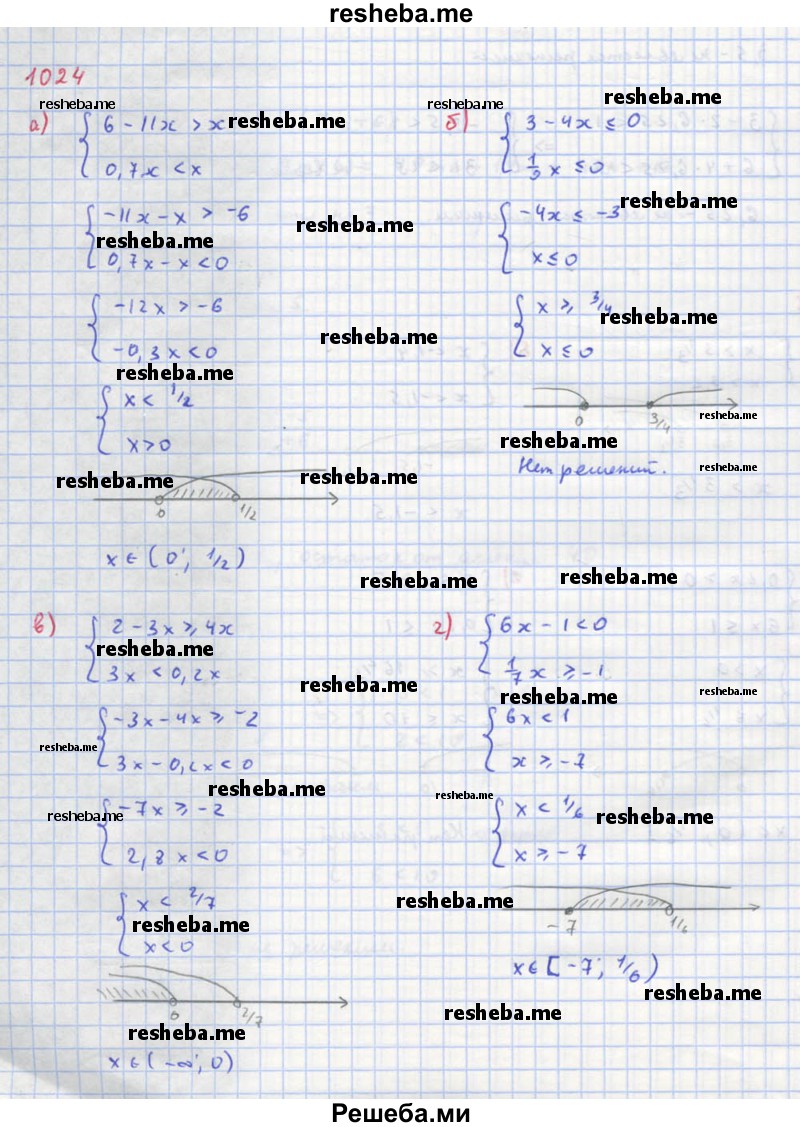     ГДЗ (Решебник к учебнику 2018) по
    алгебре    8 класс
                Ю.Н. Макарычев
     /        упражнение / 1024
    (продолжение 2)
    