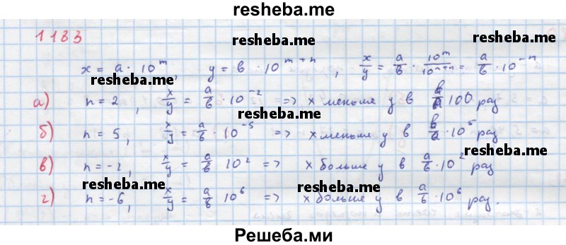    ГДЗ (Решебник к учебнику 2018) по
    алгебре    8 класс
                Ю.Н. Макарычев
     /        упражнение / 1183
    (продолжение 2)
    