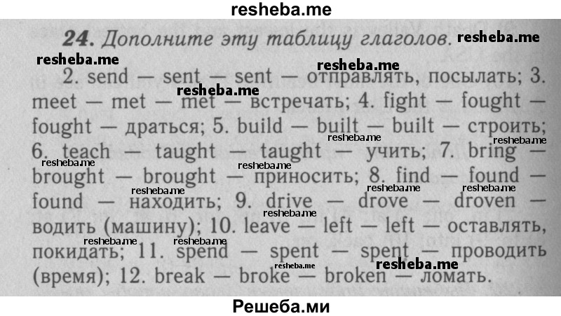     ГДЗ (Решебник 2016 №2) по
    английскому языку    7 класс
            (рабочая тетрадь rainbow)            Афанасьева О. В.
     /        unit three / 24
    (продолжение 2)
    