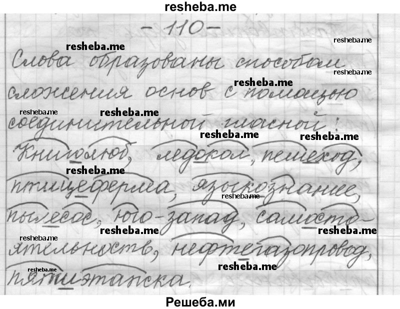     ГДЗ (Решебник) по
    русскому языку    6 класс
                Шмелев А.Д.
     /        глава 3 / 110
    (продолжение 2)
    