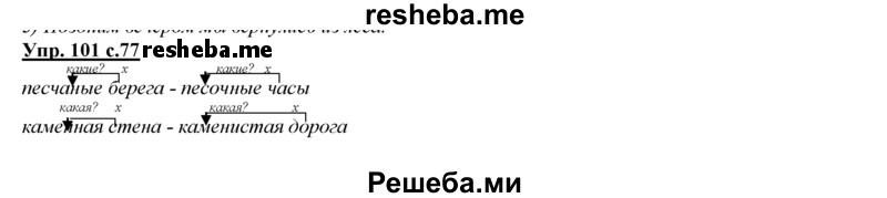    ГДЗ (Решебник) по
    русскому языку    3 класс
                Желтовская Л.Я.
     /        часть 2 / конкретизируем значение / 101
    (продолжение 2)
    