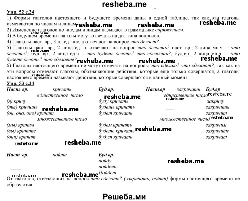     ГДЗ (Решебник 2013) по
    русскому языку    3 класс
                Желтовская Л.Я.
     /        часть 2. страница / 24
    (продолжение 2)
    