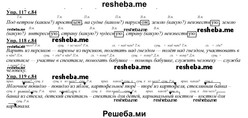     ГДЗ (Решебник 2013) по
    русскому языку    3 класс
                Желтовская Л.Я.
     /        часть 2. страница / 84
    (продолжение 2)
    