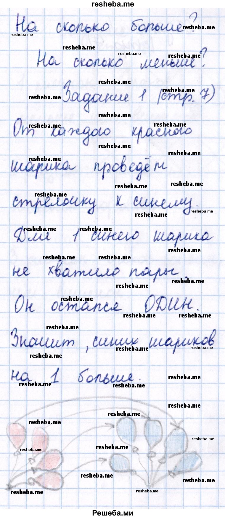     ГДЗ (Решебник №2 2016) по
    математике    1 класс
            (рабочая тетрадь)            Моро М.И.
     /        часть 1. страница / 7
    (продолжение 2)
    