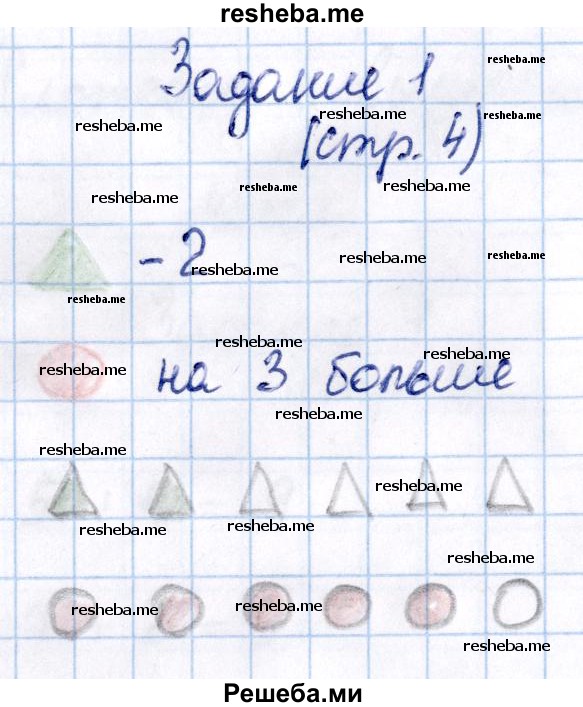     ГДЗ (Решебник №2 2016) по
    математике    1 класс
            (рабочая тетрадь)            Моро М.И.
     /        часть 2. страница / 4
    (продолжение 2)
    