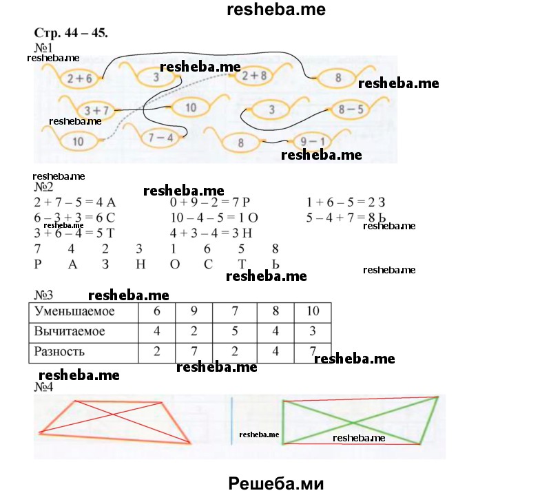     ГДЗ (Решебник 2016) по
    математике    1 класс
            (рабочая тетрадь)            Дорофеев Г.В.
     /        часть 2. страница / 44-45
    (продолжение 2)
    