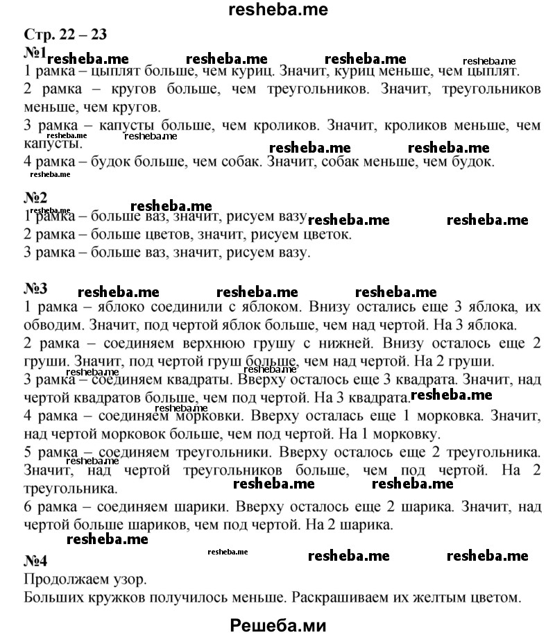     ГДЗ (Решебник 2016) по
    математике    1 класс
            (рабочая тетрадь)            Дорофеев Г.В.
     /        часть 1. страница / 22-23
    (продолжение 2)
    