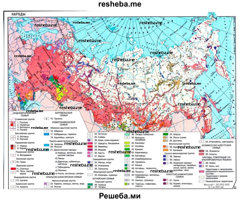 Попробуйте представить информацию об этнокультурном или эколого-географическом положении России в виде карты